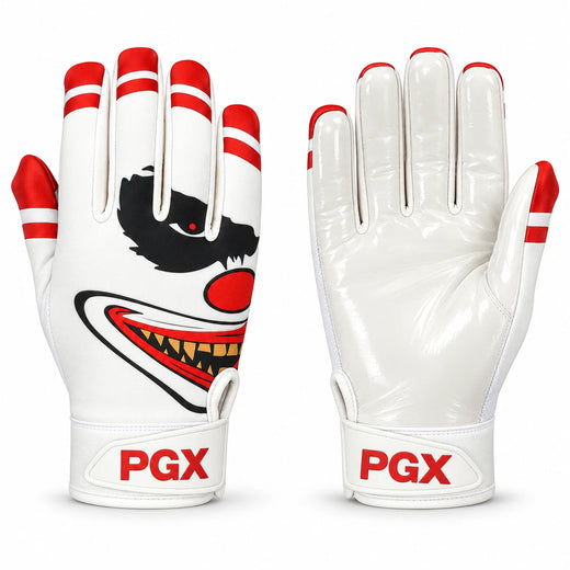 Crazy Clown Football Receiver Gloves