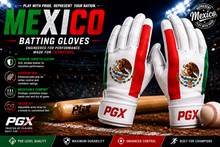 Mexico Long Cuff Baseball Batting Gloves