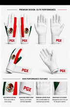 Mexico Long Cuff Baseball Batting Gloves