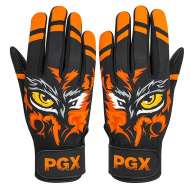 Eye of the Tiger Baseball Batting Gloves