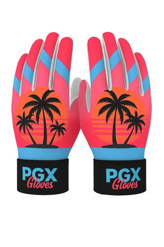Miami Vice Baseball Batting Gloves