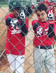 Youth "YOU LOOKED" Batting gloves Black/Grey - PRIMAL BASEBALL