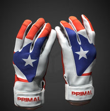 Puerto Rico Baseball Batting Gloves - PRIMAL BASEBALL