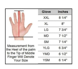 PGX Crazy Clown Football Receiver Gloves